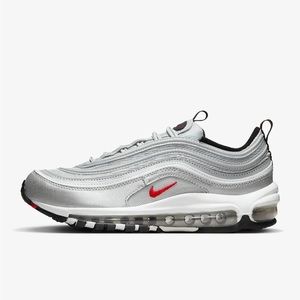 Nike silver air max 97